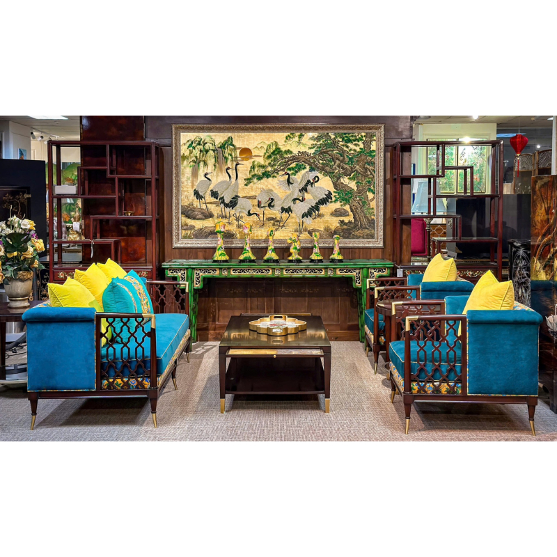 Anya Lattice Sofa - Ver màu