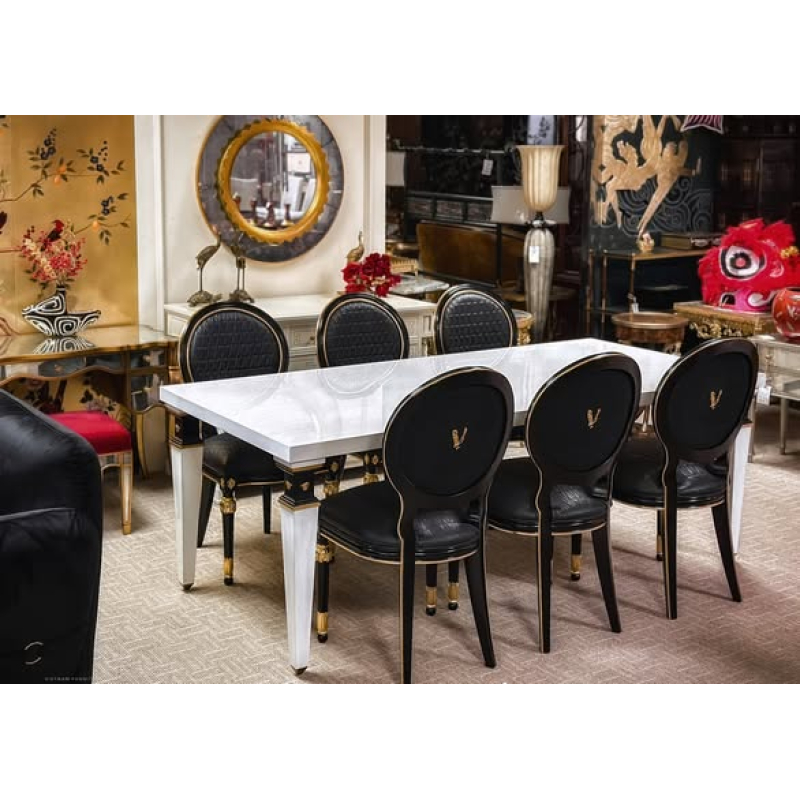 Bộ bàn ghế ăn V