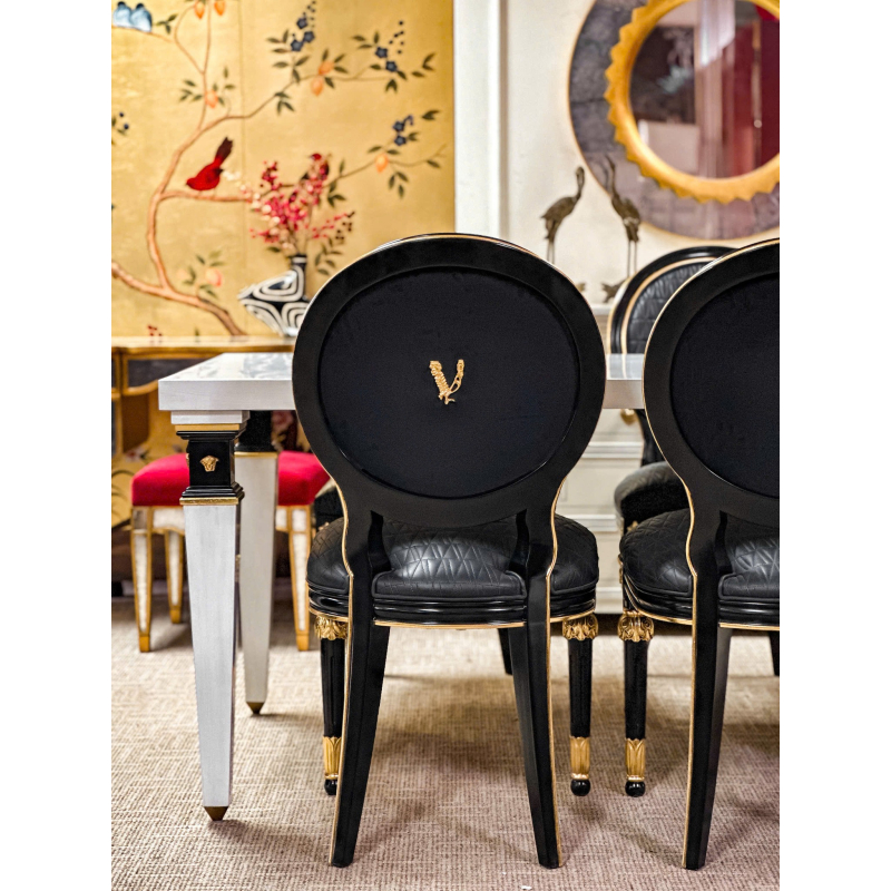Bộ bàn ghế ăn V