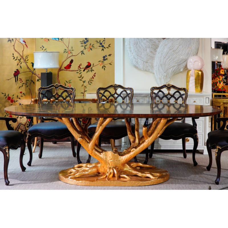 Bộ bàn ăn góc cây - Gothic