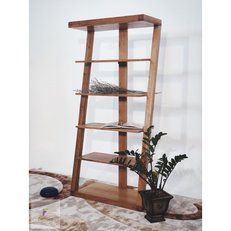 Kệ sách Z gỗ sồi