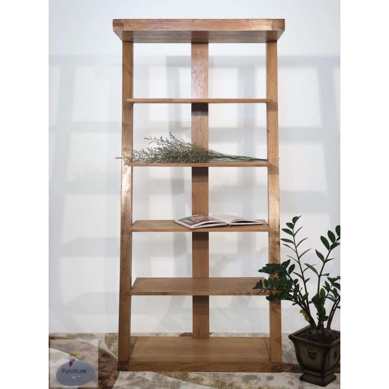 Kệ sách Z gỗ sồi