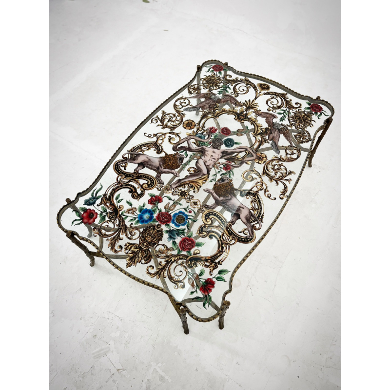 Bàn trà đồng Floral 7.12