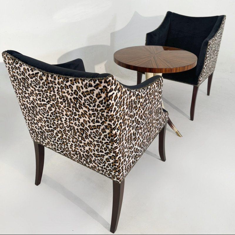 Ghế armchair Leopard 