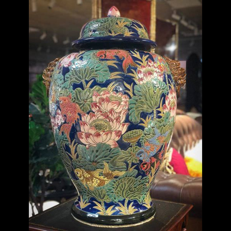 Chóe Sen Cá - Xanh dương 