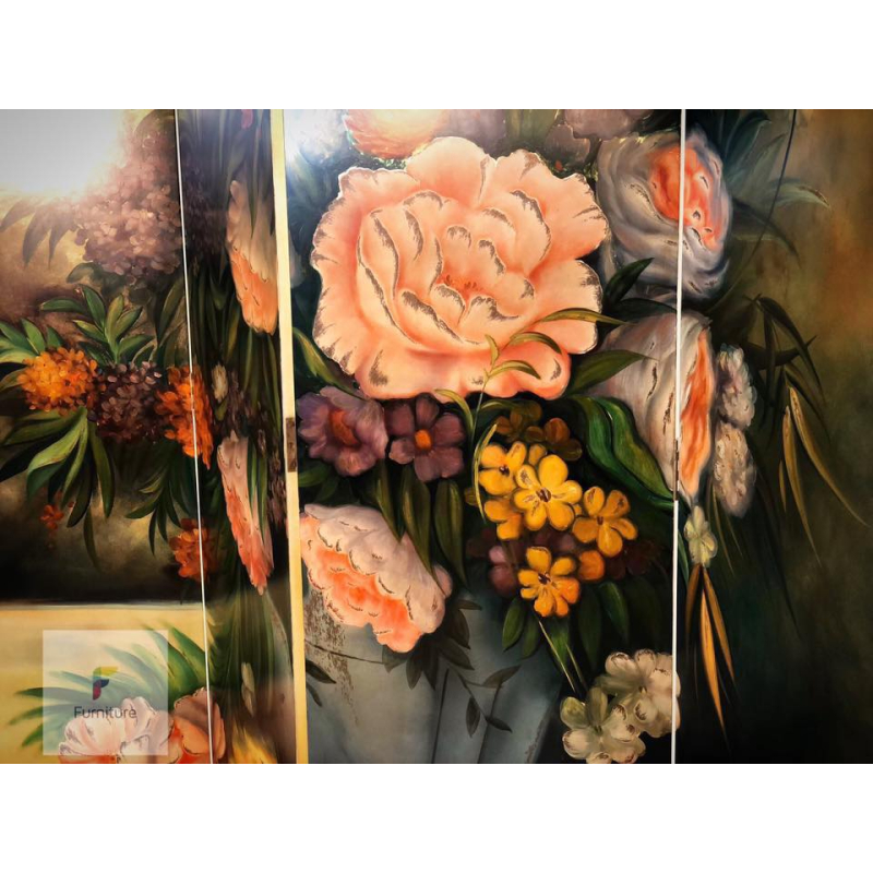 Bình phong DM4 bốn tấm.