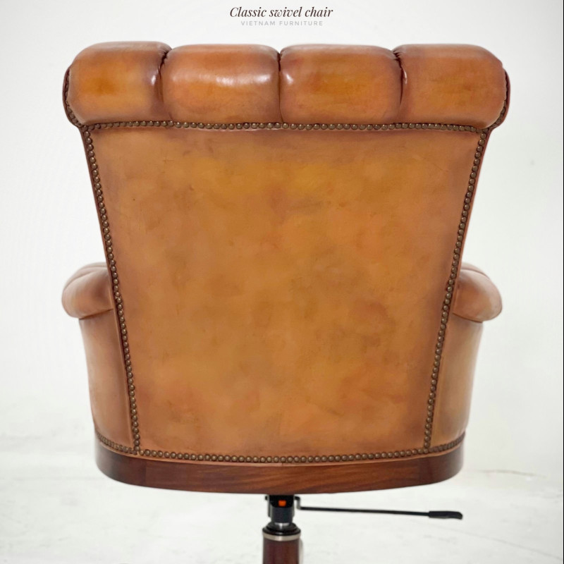 	Ghế xoay da TA nâu 01