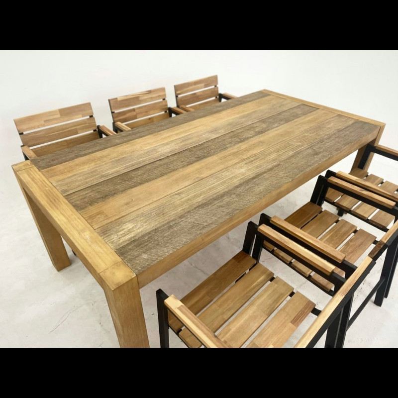 Bộ bàn ăn cào xước 