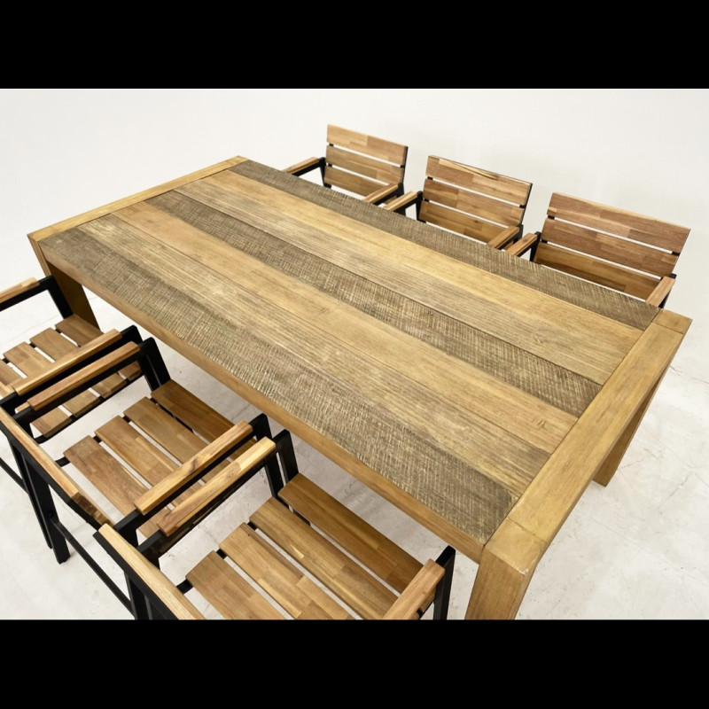 Bộ bàn ăn cào xước 