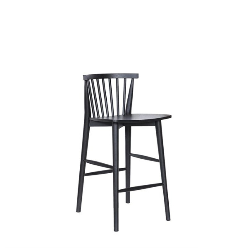 Ghế bar requin - đen 