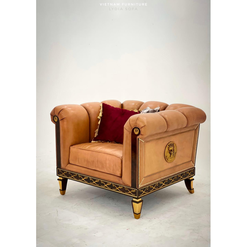 Lydia Sofa Set - Seat 1 (Nâu nhạt)