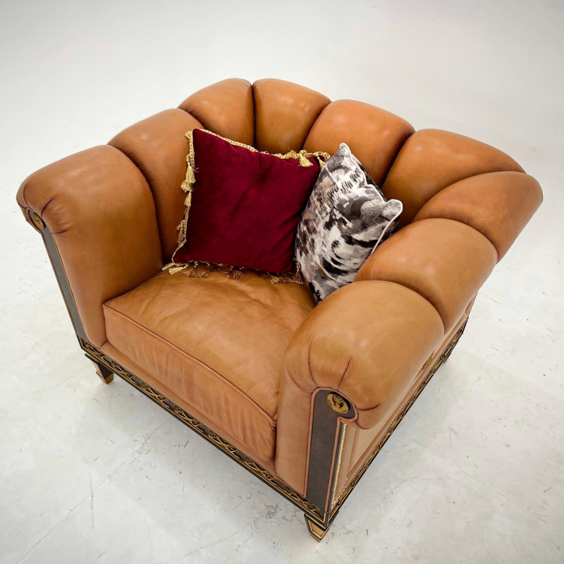 Lydia Sofa Set - Seat 1 (Nâu nhạt)