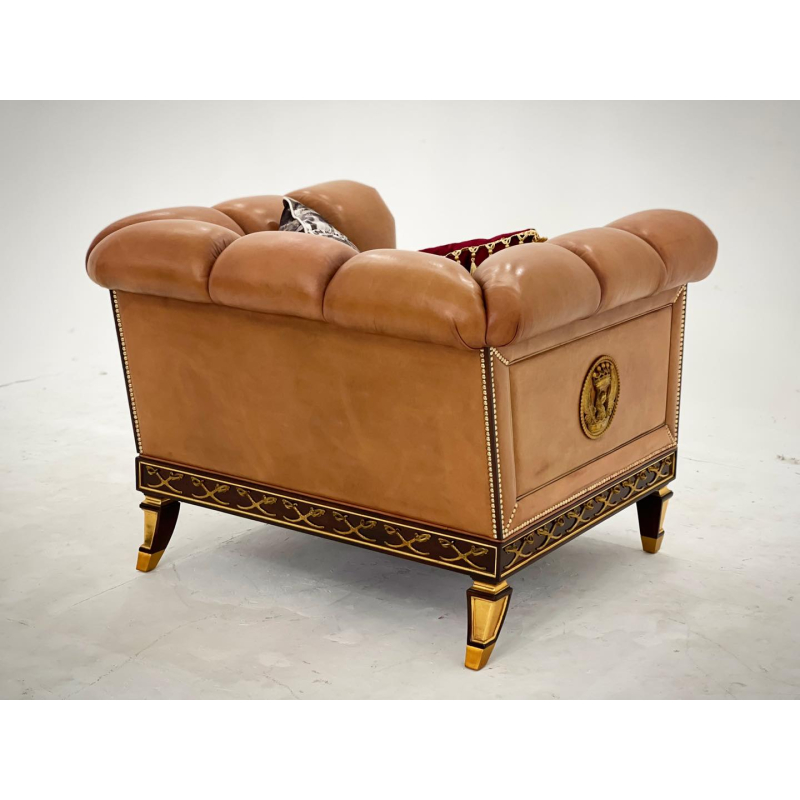 Lydia Sofa Set - Seat 1 (Nâu nhạt)