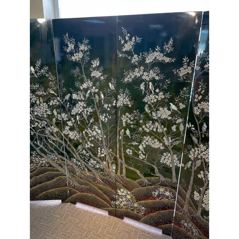 Bình phong sơn mài 4861