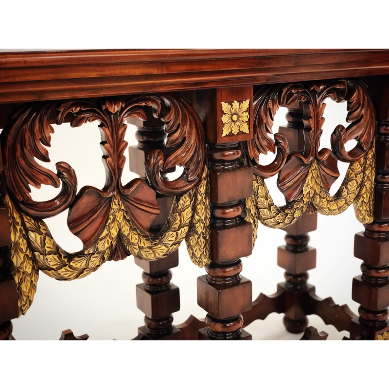 Tủ trang trí 2 phần vẽ hoa