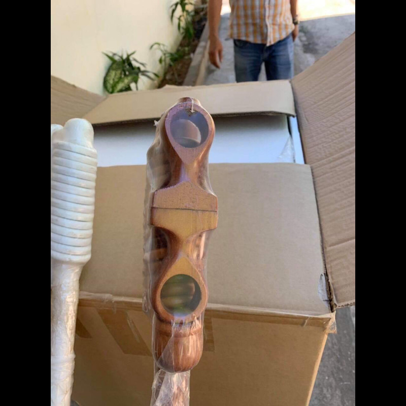 Thanh treo rèm gỗ