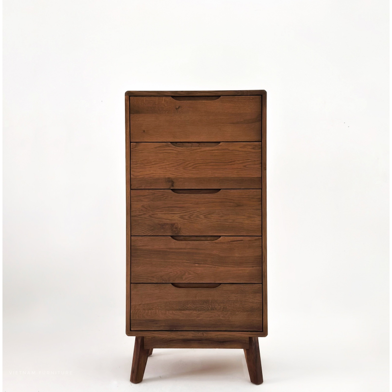 	Tủ 5 ngăn Como - Nâu