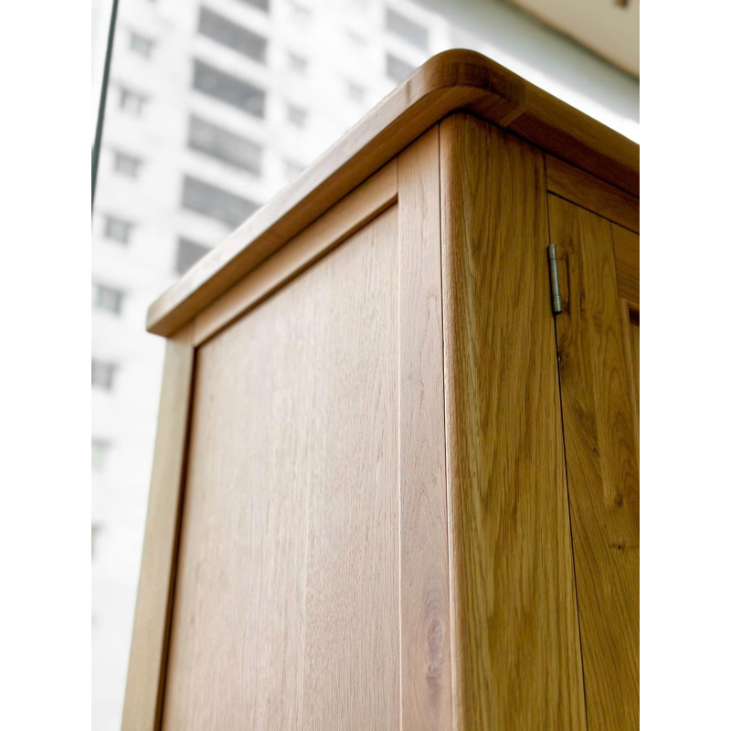 	Tủ áo sồi Mỹ - 3 cánh 