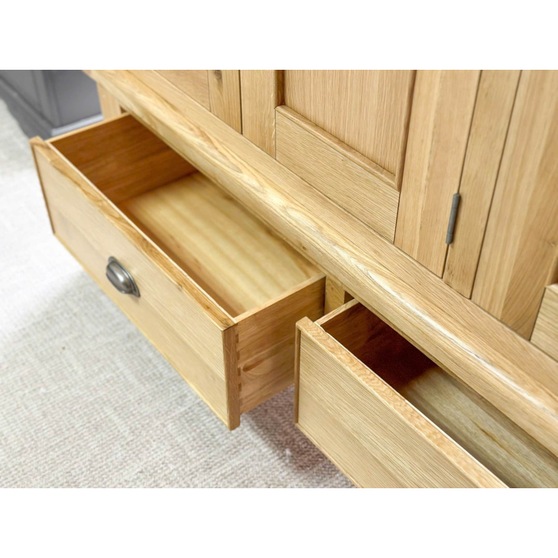 	Tủ áo sồi Mỹ - 3 cánh 