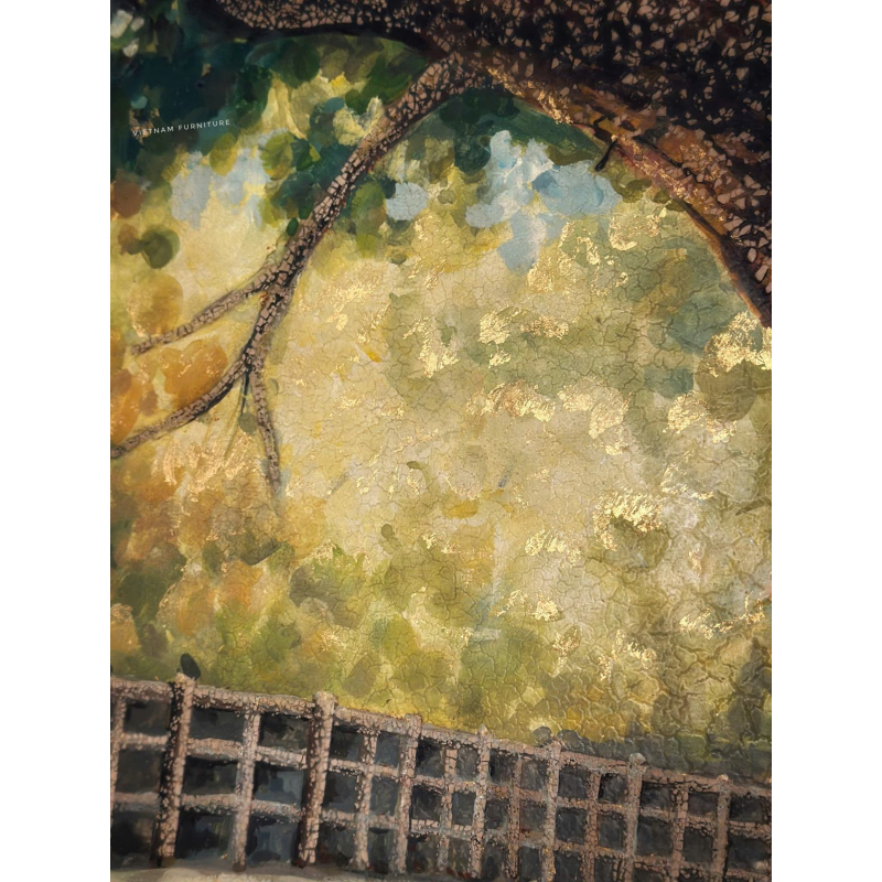 Tranh sơn mài The Road