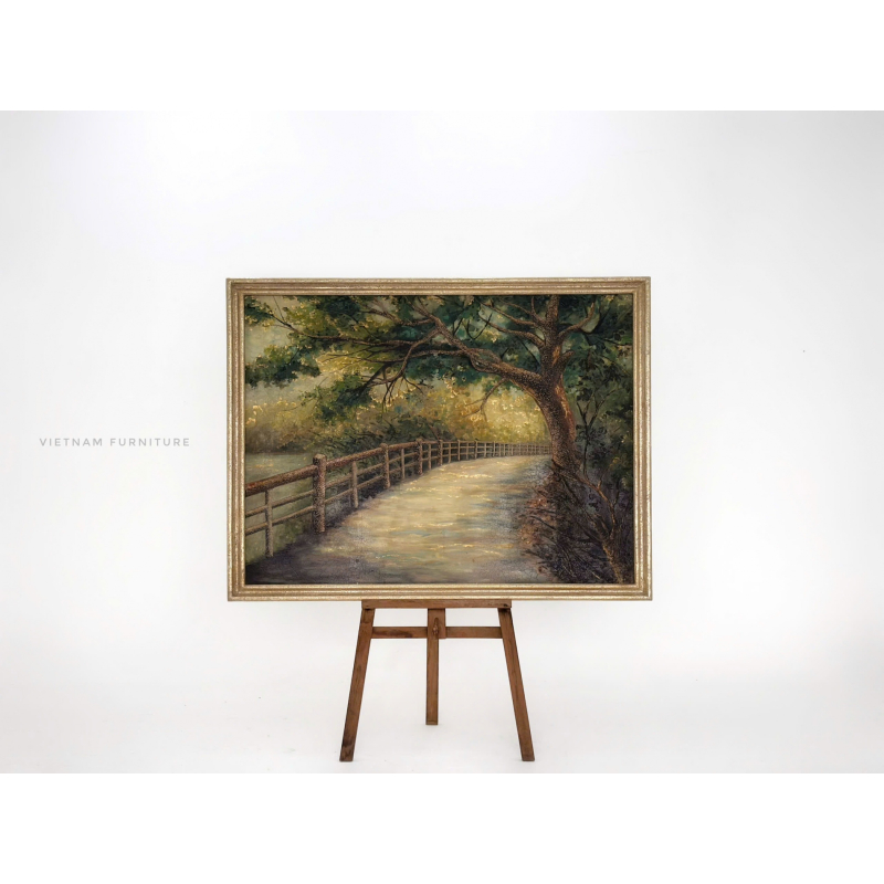 Tranh sơn mài The Road