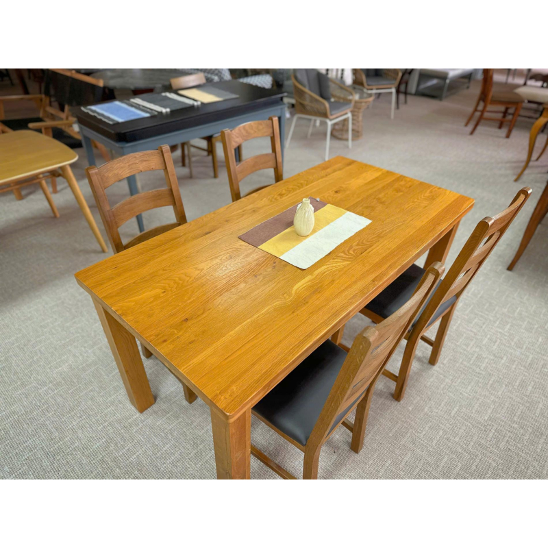 Bộ bàn ăn sồi DHD 