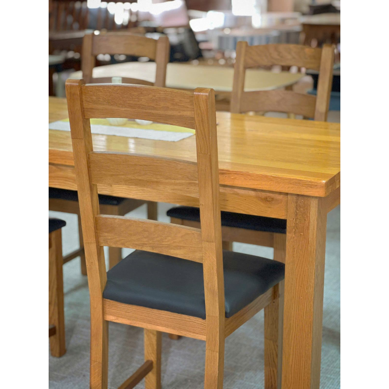 Bộ bàn ăn sồi DHD 