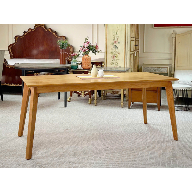 Bộ bàn ăn sồi Korea