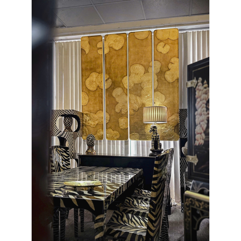 Bộ tranh sen 4 tấm 