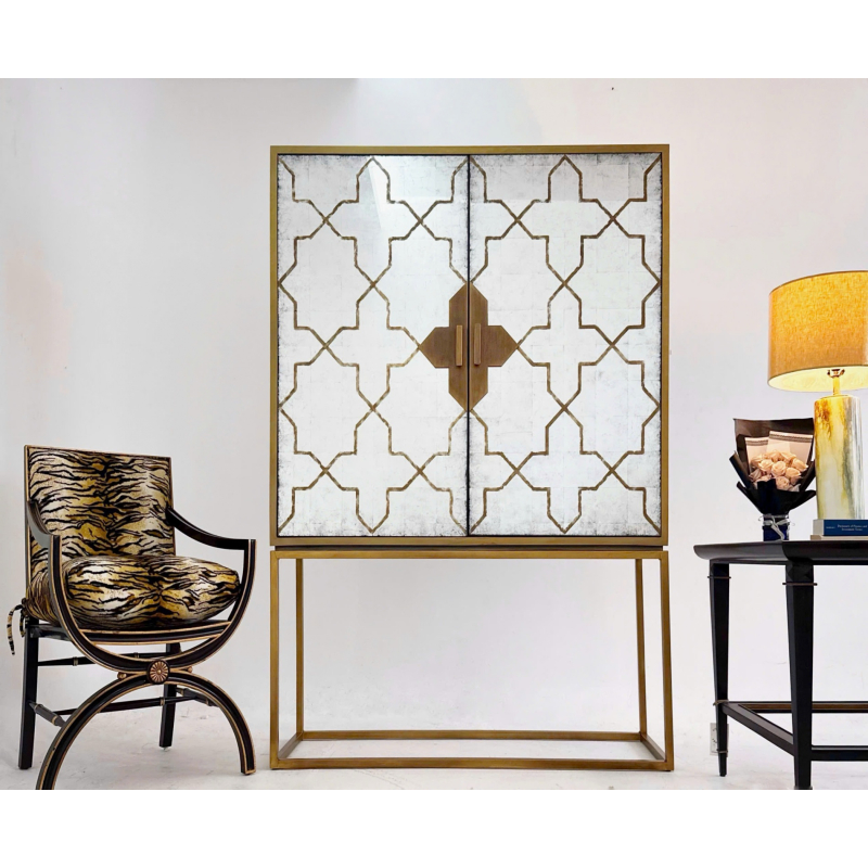 Tủ 2 cánh kính JR 