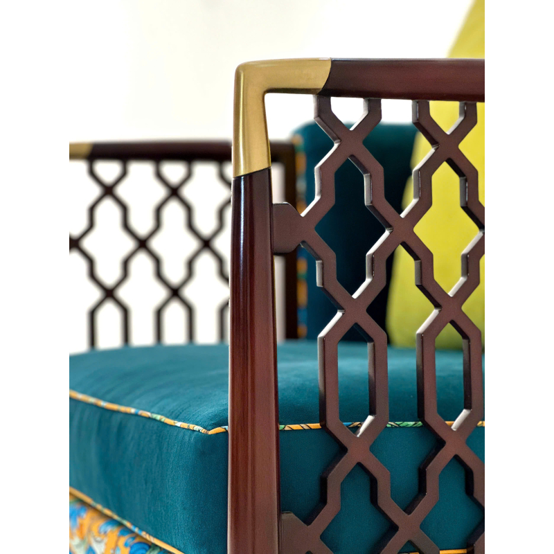 Anya Lattice Sofa - Ver màu